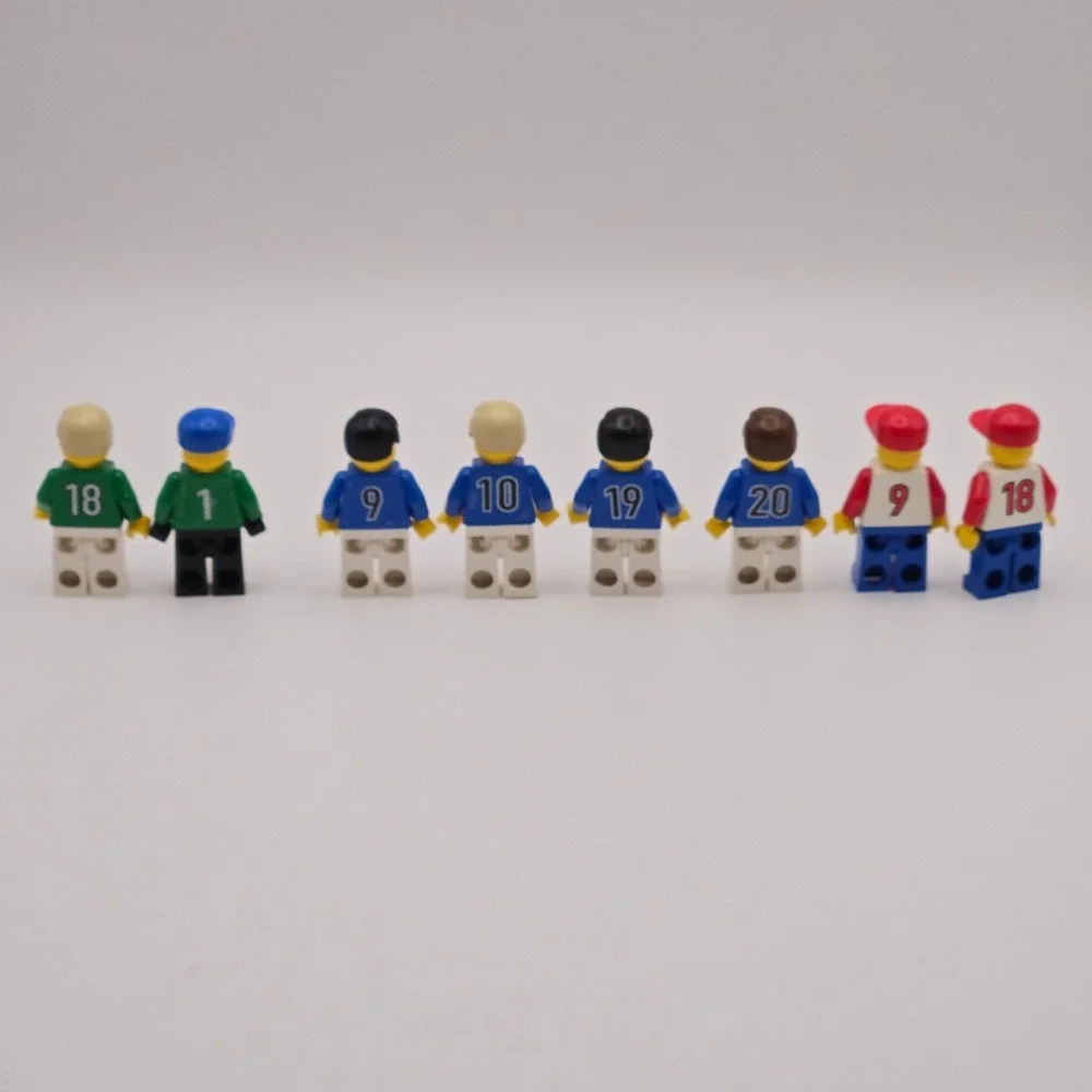 LEGO 8pc USA World Cup Soccer‎ Minifigure Lot Vintage 90s Sports Figures